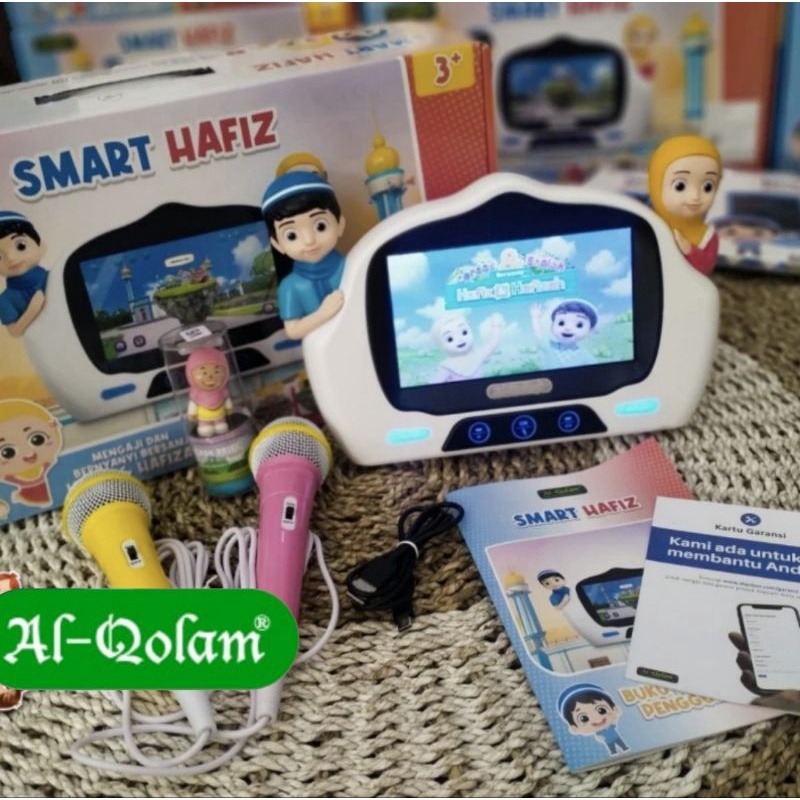 (Free LCD Drawing) Smart Hafiz Versi 6 dan 5 New Hafiz Genius (FREE anti gores) Touchscreen Alqolam Original