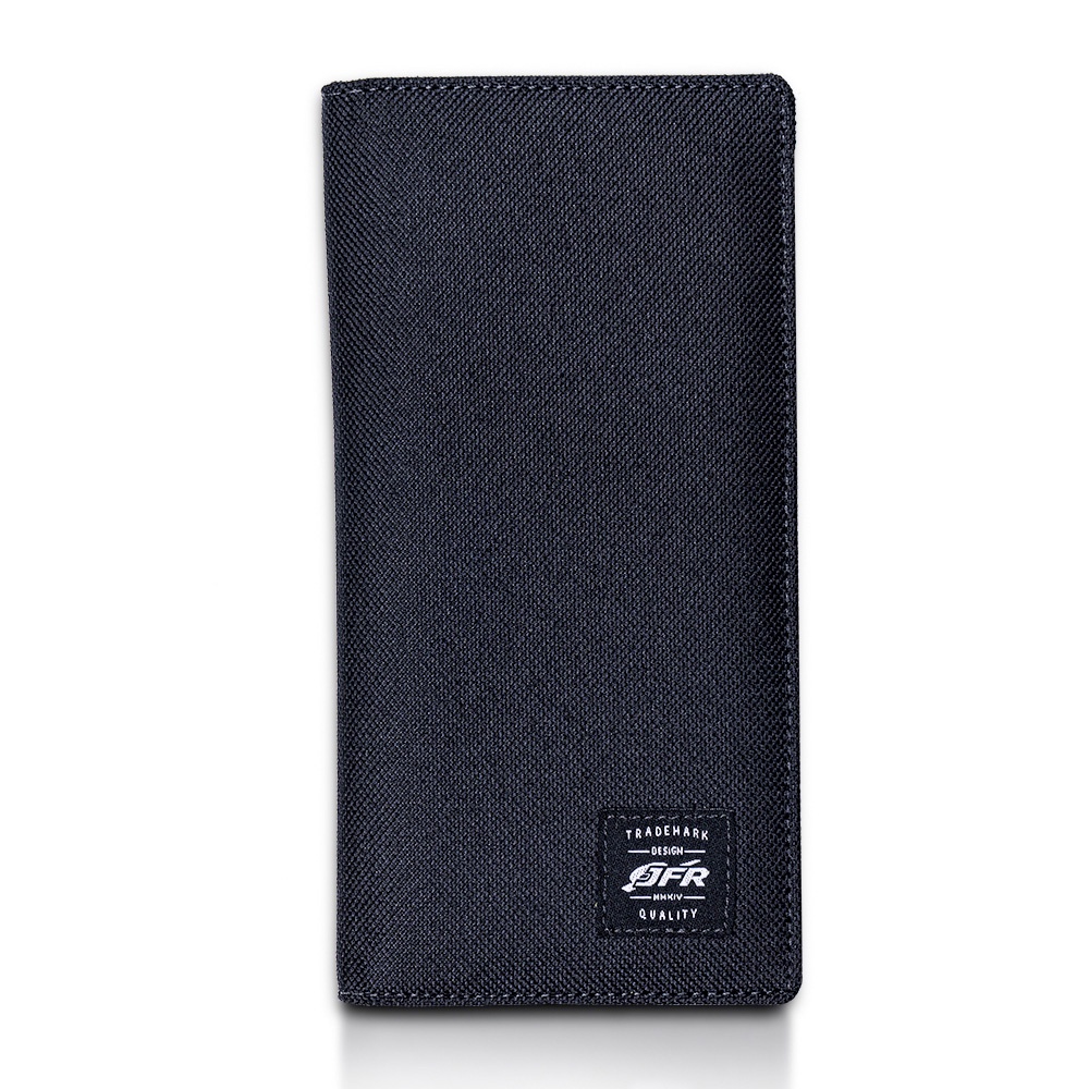 JFR Fashion Dompet Pria Bahan Kulit Canvas JP12-BLACK