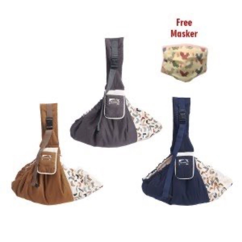 Snobby Gendongan Samping + Saku Artsy Series Print TPG5842