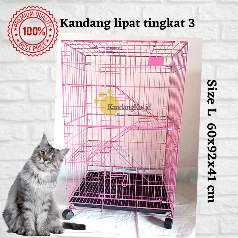 Kandang besi lipat
