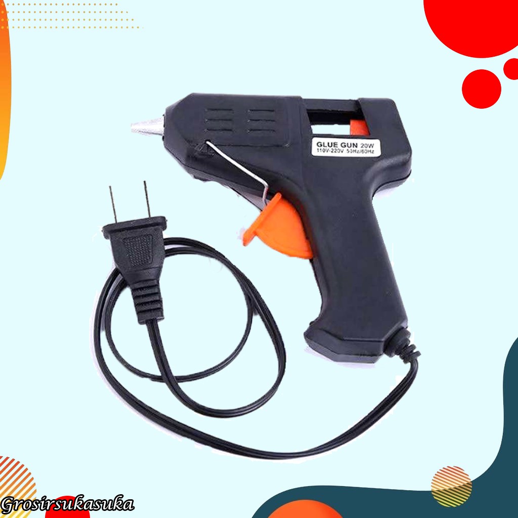 

Lem Tembak Glue Gun 20w Alat Kantor Kerajinan Tangan DIY