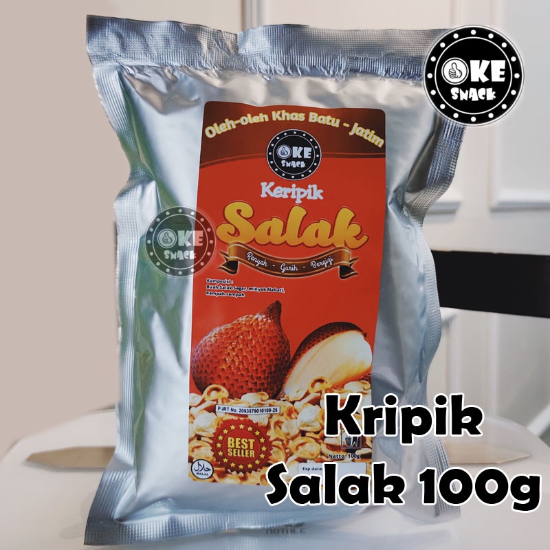 Keripik Buah Salak 75g-100g