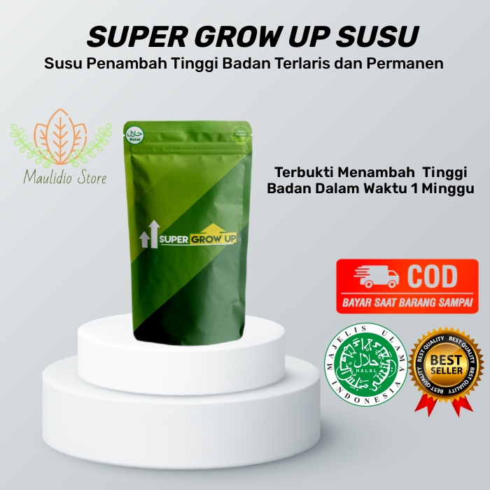 

SUPER GROW UP SUSU – Peninggi Badan Original Terlaris / susu penambah tinggi badan / penambah tinggi