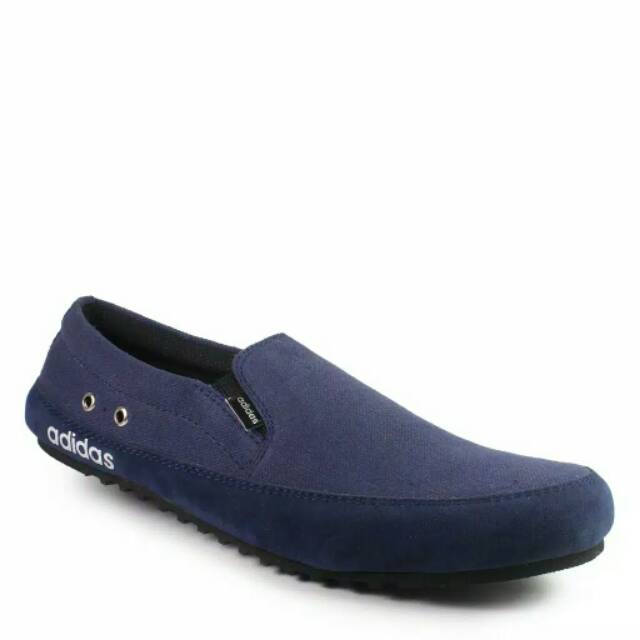 SEPATU SLOP PRIA TERMURAH ADIDAS MASTER CASUAL SLIP ON KULIAH KERJA KANTOR SANTAI FORMAL