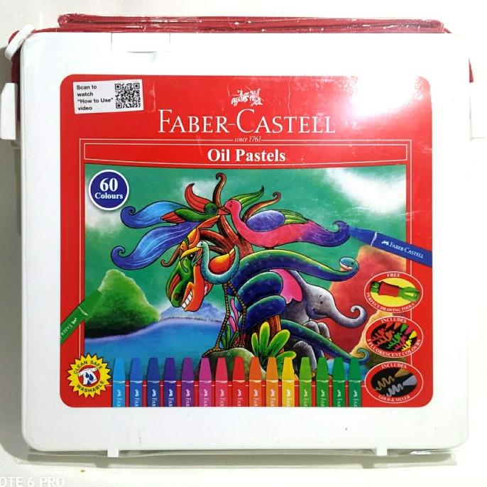 

Crayon warna/Crayon gambar/Alat lukis/craf/Crayon Faber Castle/isi: 60