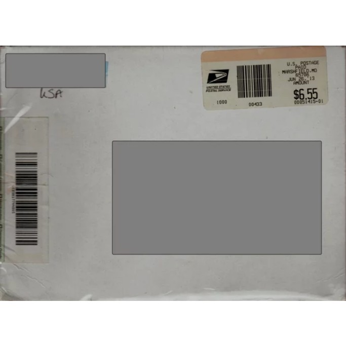 

Perangko Filateli BX13 USA Registered Cover 2013 USA to Indonesia