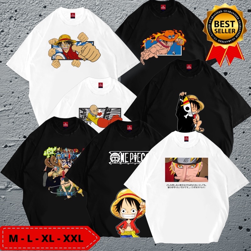 [BAYAR DI TEMPAT] BAJU KAOS OVERSIZE ANIME / OVERSIZE PREMIUM / T-SHIRT OVERSIZE