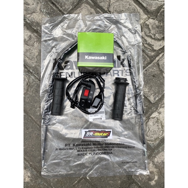 Holder Ksr Saklar Gas Kontan Ninja Kanan KSR Original Kawasaki set