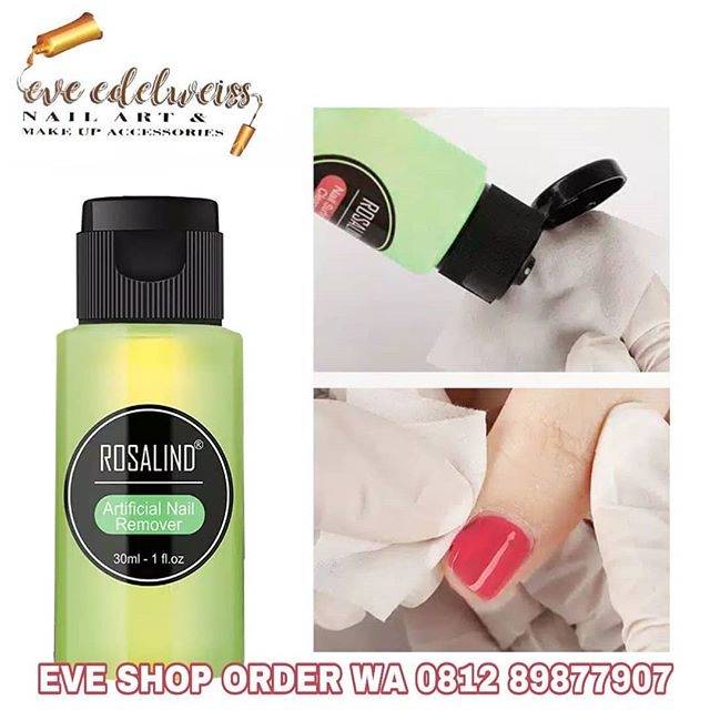 NAIL GEL POLISH REMOVER KUTEK GEL/ PENGHAPUS KUTEK GEL/ PENGHILANG KUTEK GEL ACETON