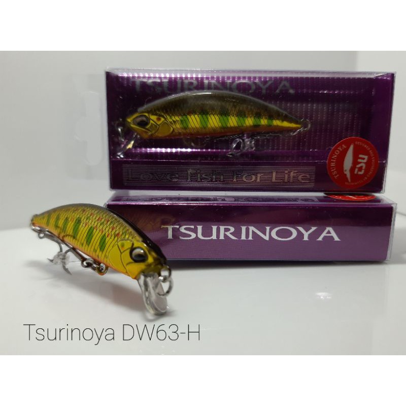 Lure minnow Tsurinoya DW63-H umpan pancing killer