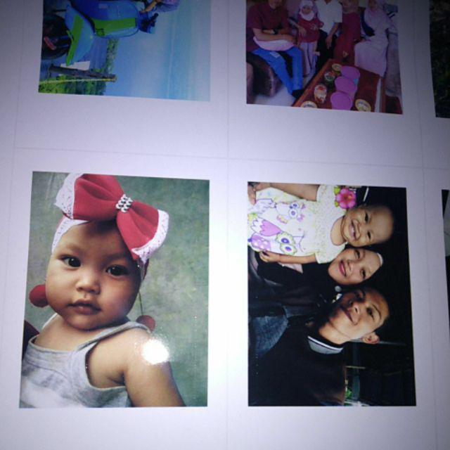 Potong Sendiri ! Cetak Foto Polaroid Uk 6.4 X 9.4 Cm Masih A4 Banyak Bonus Murah Medani