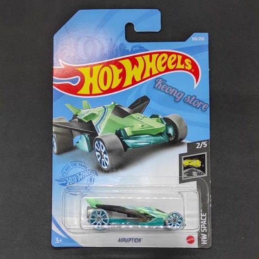 hotwheels airuption hijau 2021