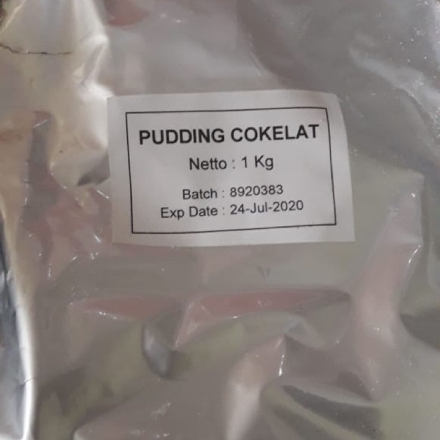 

Pudding bubuk cokelat