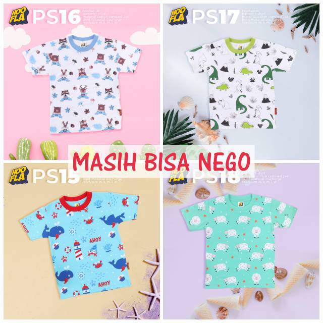 PATERN TSHIRT HOOFLA KIDS KAOS DISTRO ANAK  LUCU BAJU  