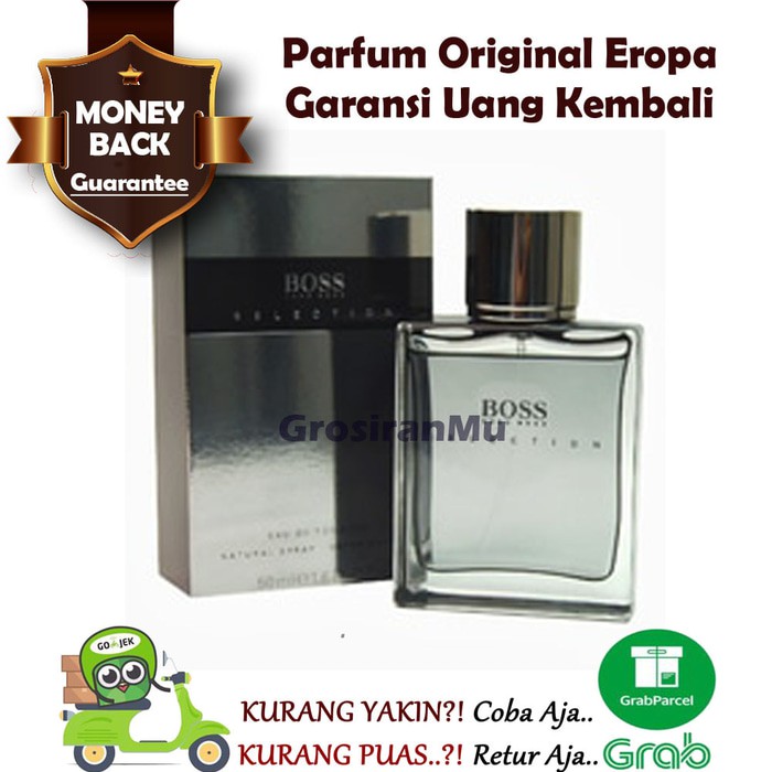 BOS Parfum Pria Original Hugo Boss Selection Ori Reject Pemikat Wanita