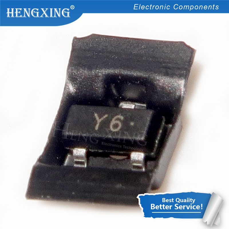 200pcs BZX84C18 SOT23 regulator 18V Y6 Zener diode Y6