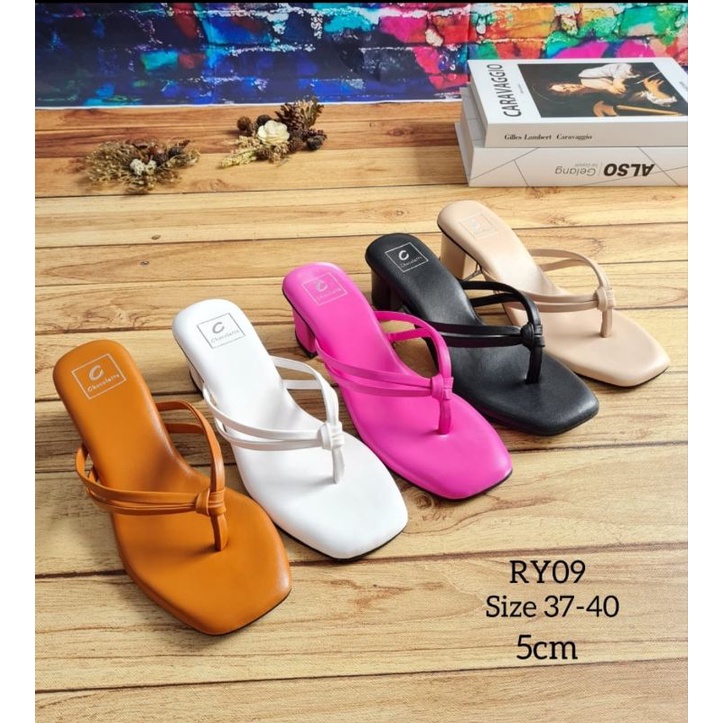 ABBUSHOES RY 09 hak tahu jepit tessa 5cm