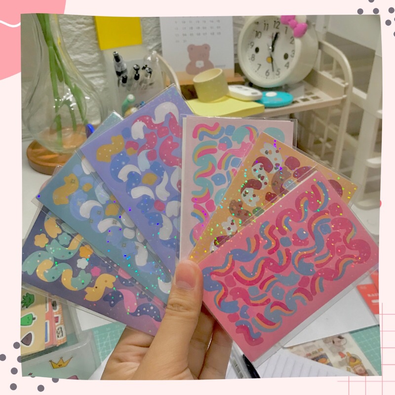 

Sticker Decoration Photo Card Stiker Deco