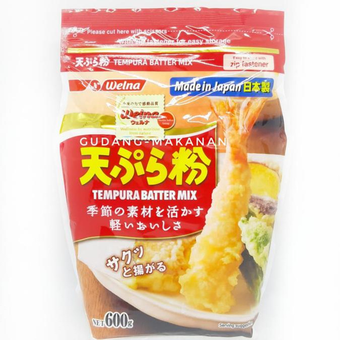 

TERMURAH Tepung Tempura / Nissin Tempurako 600gr Kode 614