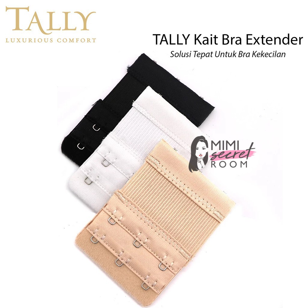 ❤ MIMI ❤ TALLY Kait Extender Karet Bra Extension Ekstra Tali Stretch