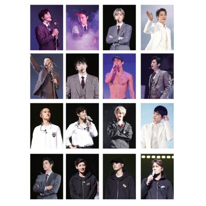 EXO Elyxion Dot Postcard Book