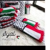 SYAL PALESTINA RAJUT LEMBUT