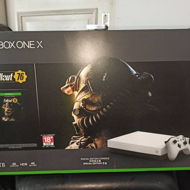 xbox one x 1tb fallout 76 bundle