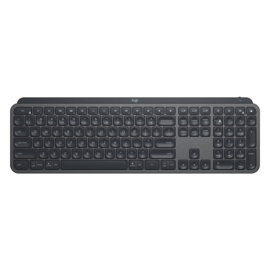 Logitech MX Keys Keyboard Wireless Bluetooth Backlit