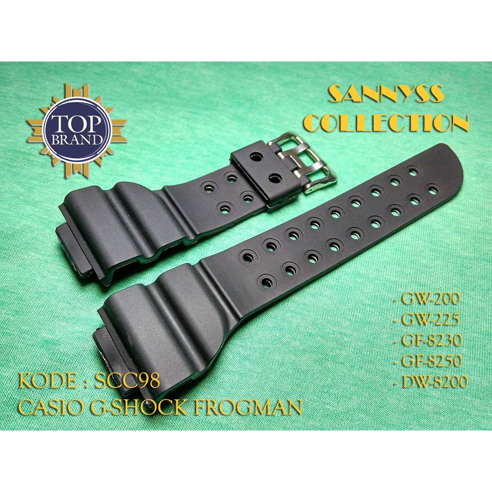 STRAP TALI JAM CASIO GSHOCK FROGMAN DW-8200 - DW 8200 - DW8200