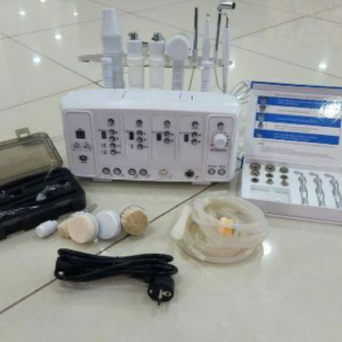 ALAT FACIAL 7IN1 GALVANIK MICRODERMABRASI DETOX BRUSH OXY SPRAY