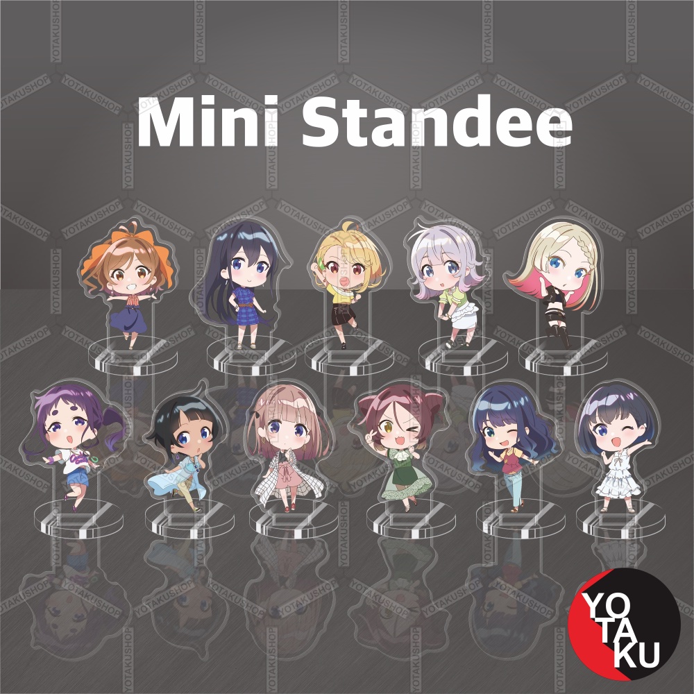 Mini Standee Figure Anime Akrilik Selection Project MST159 Seri 2 YOTAKUSHOP