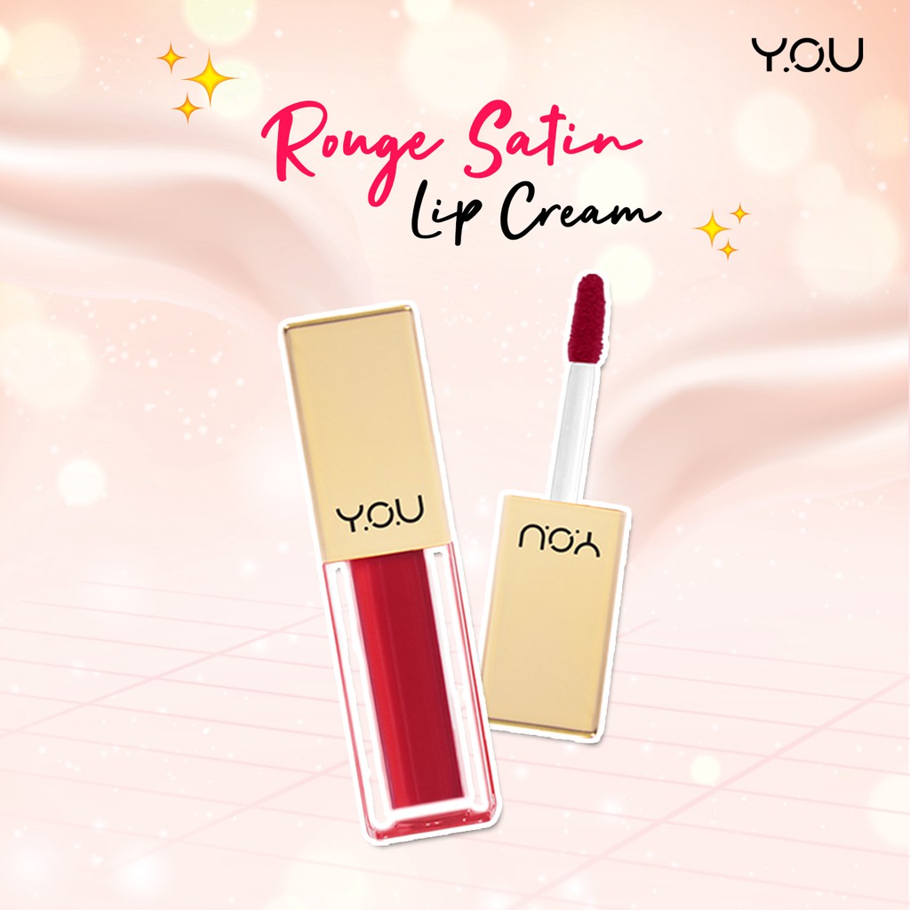 YOU THE GOLD ONE NEW ROUGE SATIN LIP CREAM