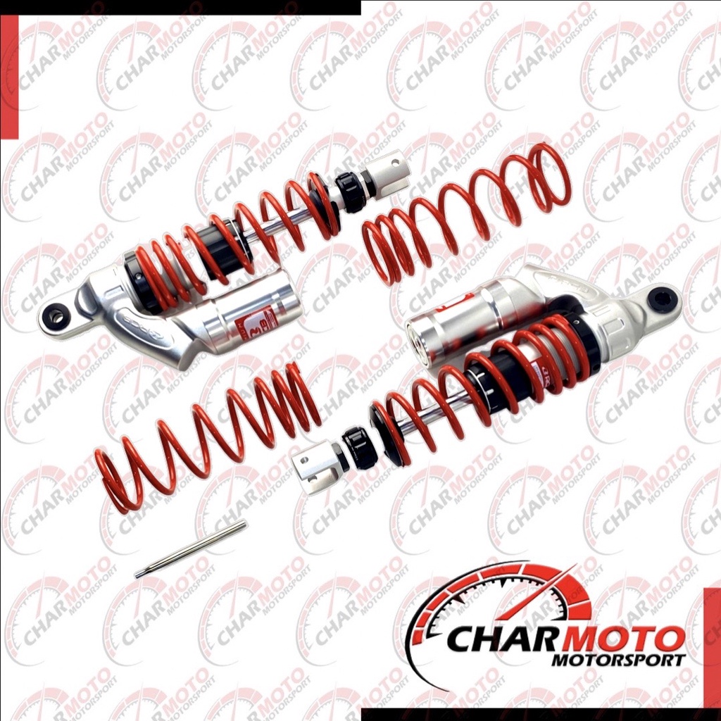 Shockbreaker Tabung RCB VS Series New Nmax, Aerox, PCX, 305mm 330mm - Charmoto