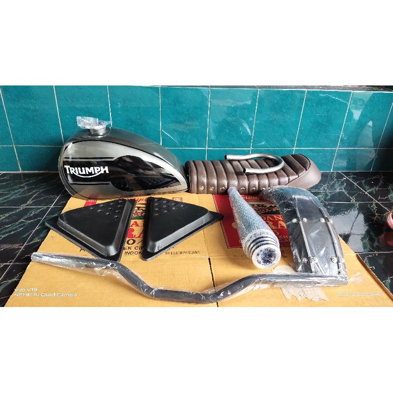 paket japstyle untuk cb,gl,tiger,scorpio,byson,thunder