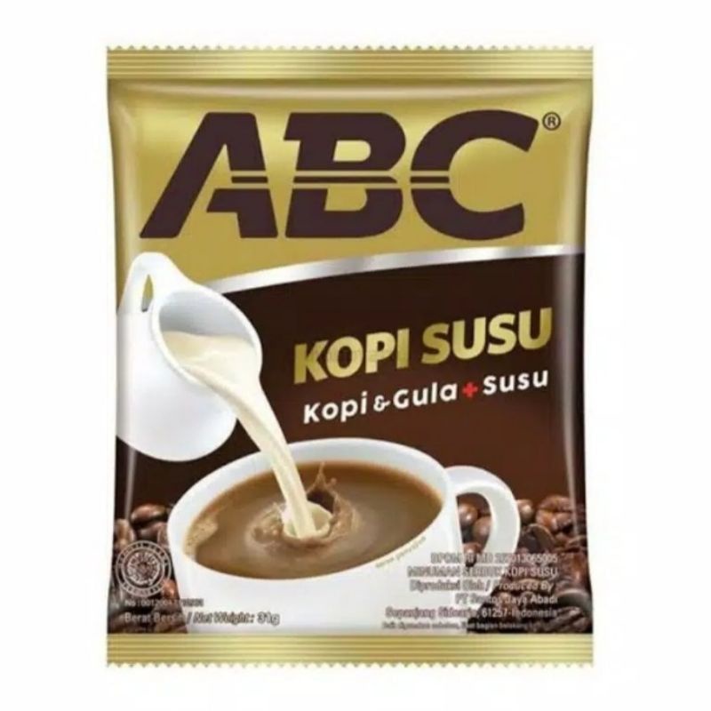 

ABC Kopi susu 1 renteng isi 10pcs