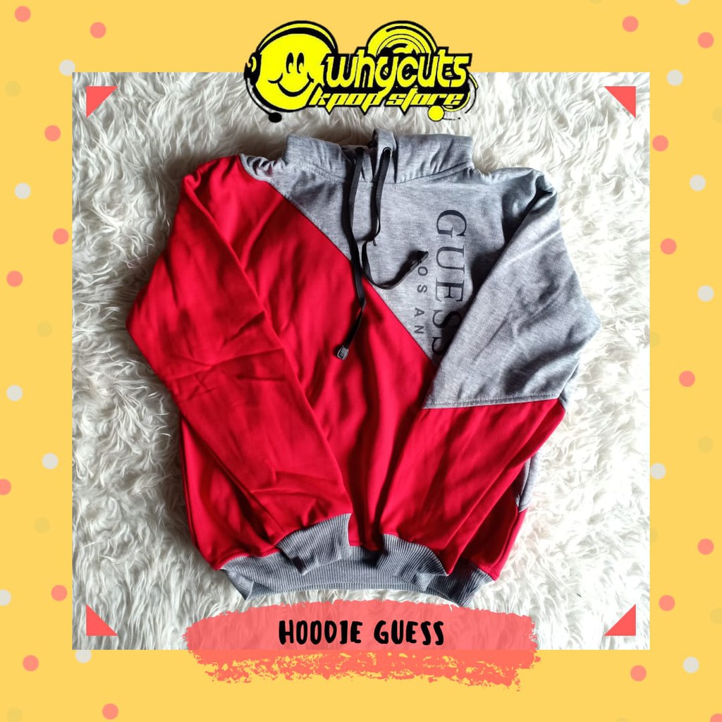 Hoodie Guess BlackPink (Free Strap Rubber)