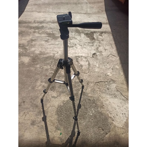 GS8 Tripod Mini Profesional bisa meja dan berdiri stand untuk Kamera Digital hp KJ-001 Rovtop Black