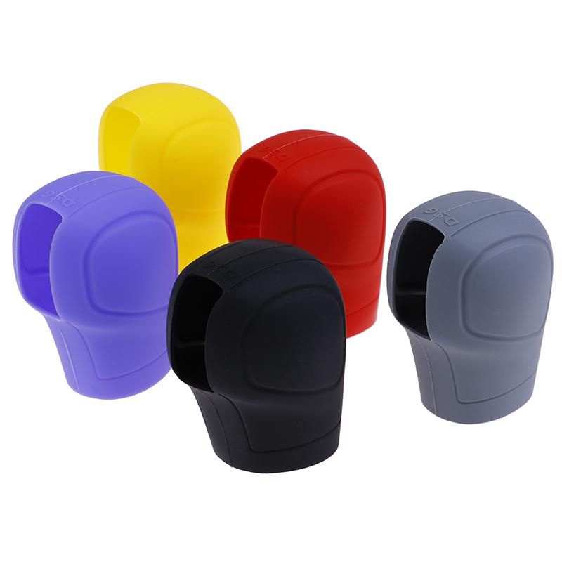 1 Set Warna Cover Persnel Rem Tangan Matic Mobil Shift Knob Handrem Kondom Silikon Karet