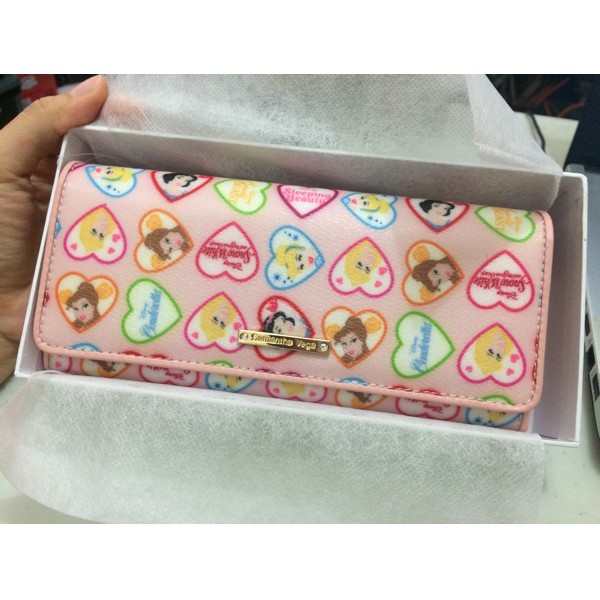 dompet samantha vega wallet disney pink