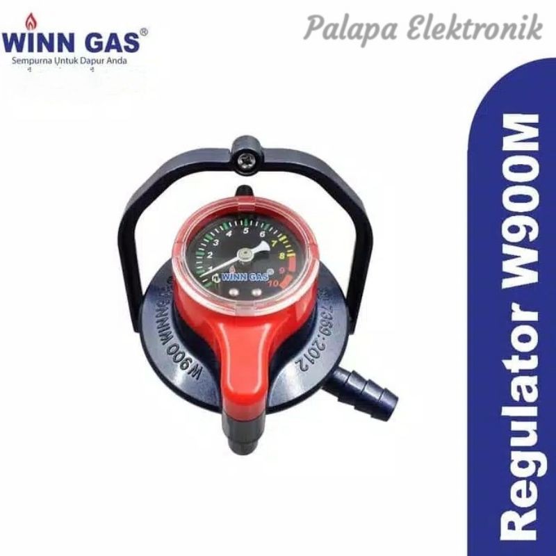 Regulator Winn Gas W-900M (Meteran) Bergaransi 5 Tahun / Regulator Winn gas 138M