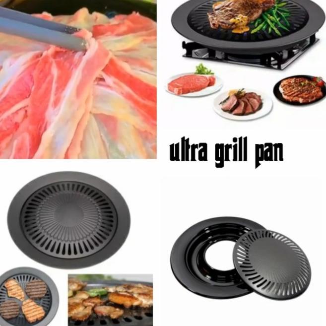 ultra grill pan,grill bbq bulat,grill pan bulat,grill pan bulat bbq 9ML WL Seller