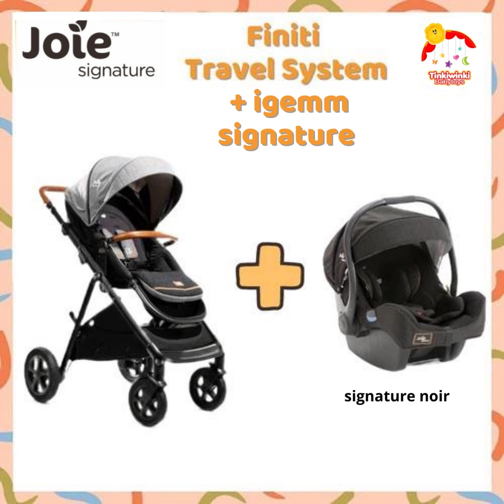 Joie Signature Finiti Stroller Travel System with Joie signature Igemm 2