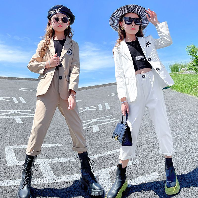 (NO INNER) SETELAN ANAK PEREMPUAN NY BLAZER SET ABG CEWEK MODIS KEREN IMPORT