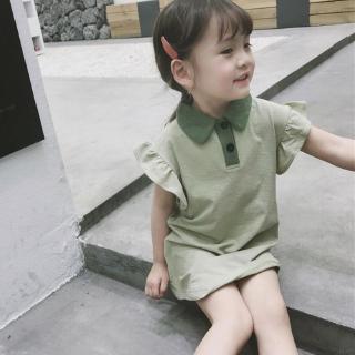 Tfbaby Dress Mini Anak  Perempuan  Dengan Hiasan  Bunga Di 