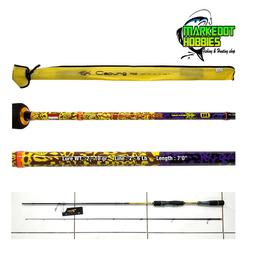 Joran Pancing RELIX NUSANTARA Capung 702 SE 210cm Relik Nusantara UL Ultra Light