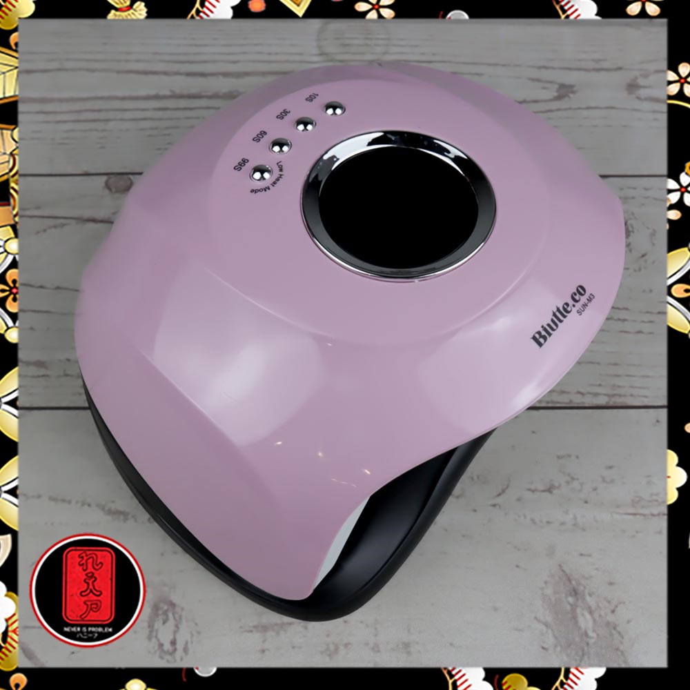 Biutte.co Pengering Kutek Kuku UV LED Nail Dryer 45LED 180W - SUN-M3 - Pink