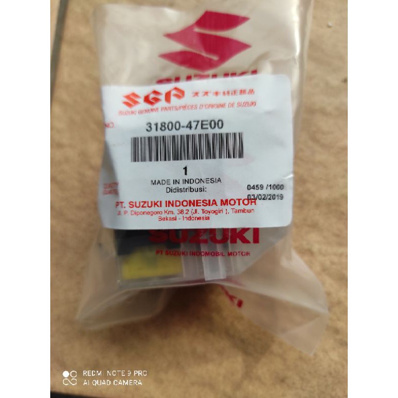 BANDIK BENDIK BENDIX SWITCH RELAY STARTER STATER SATRIA FU KARBU INJEKSI FI F1 GSX GSX150 ORIGINAL