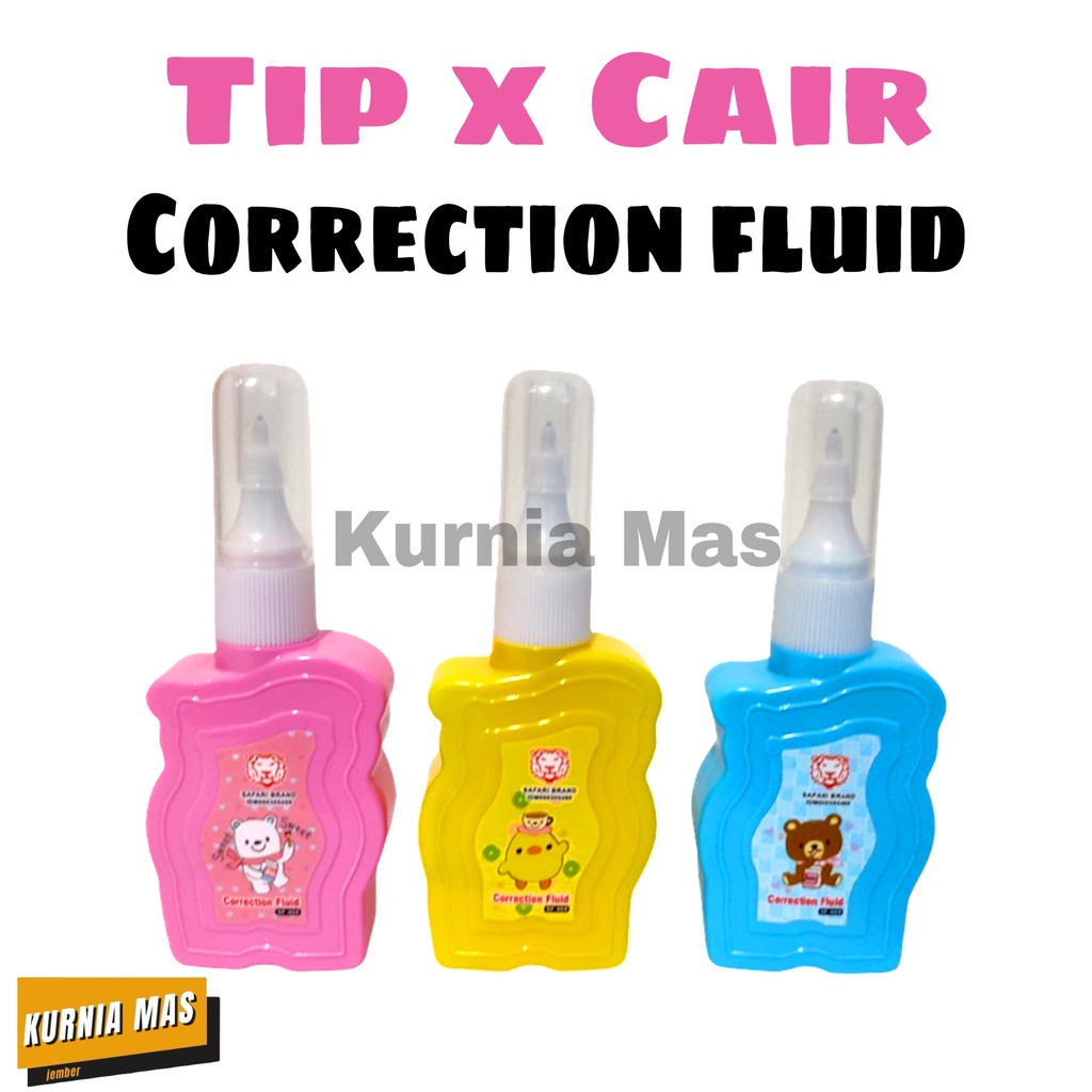 

Tipe X Lucu Correction Fluid Penghapus Tinta