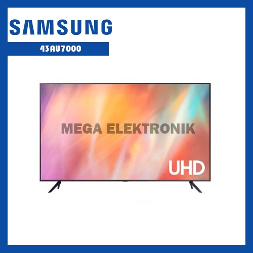 SAMSUNG 43AU7000 4K UHD SMART TV 43 Inch - KHUSUS JABODETABEK