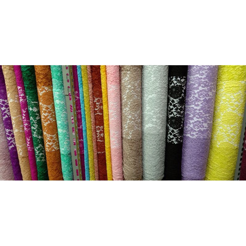 kain brokat cotton 3D,kain brokat korneli,brokat cotton, cotton brokat(harga per setengah meter)